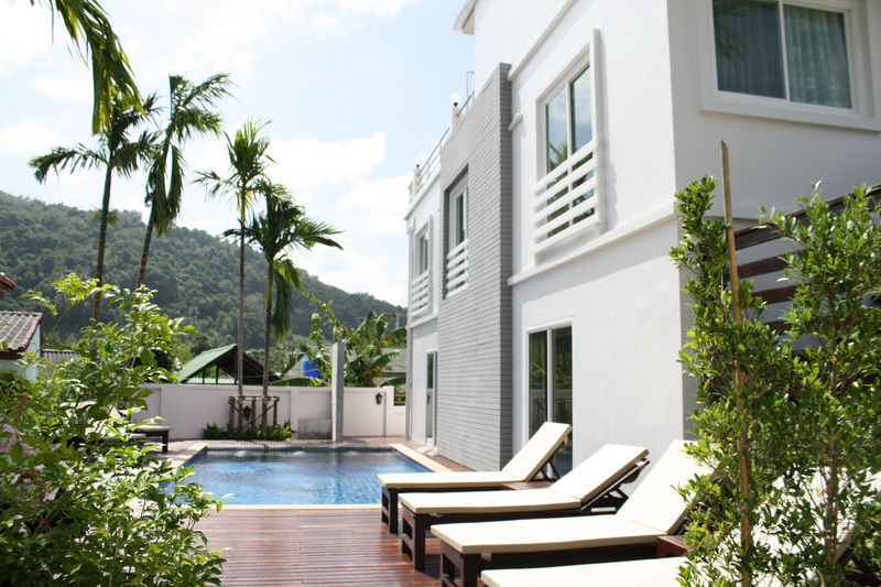 2 bedroom apartment inside tropical garden in Kata