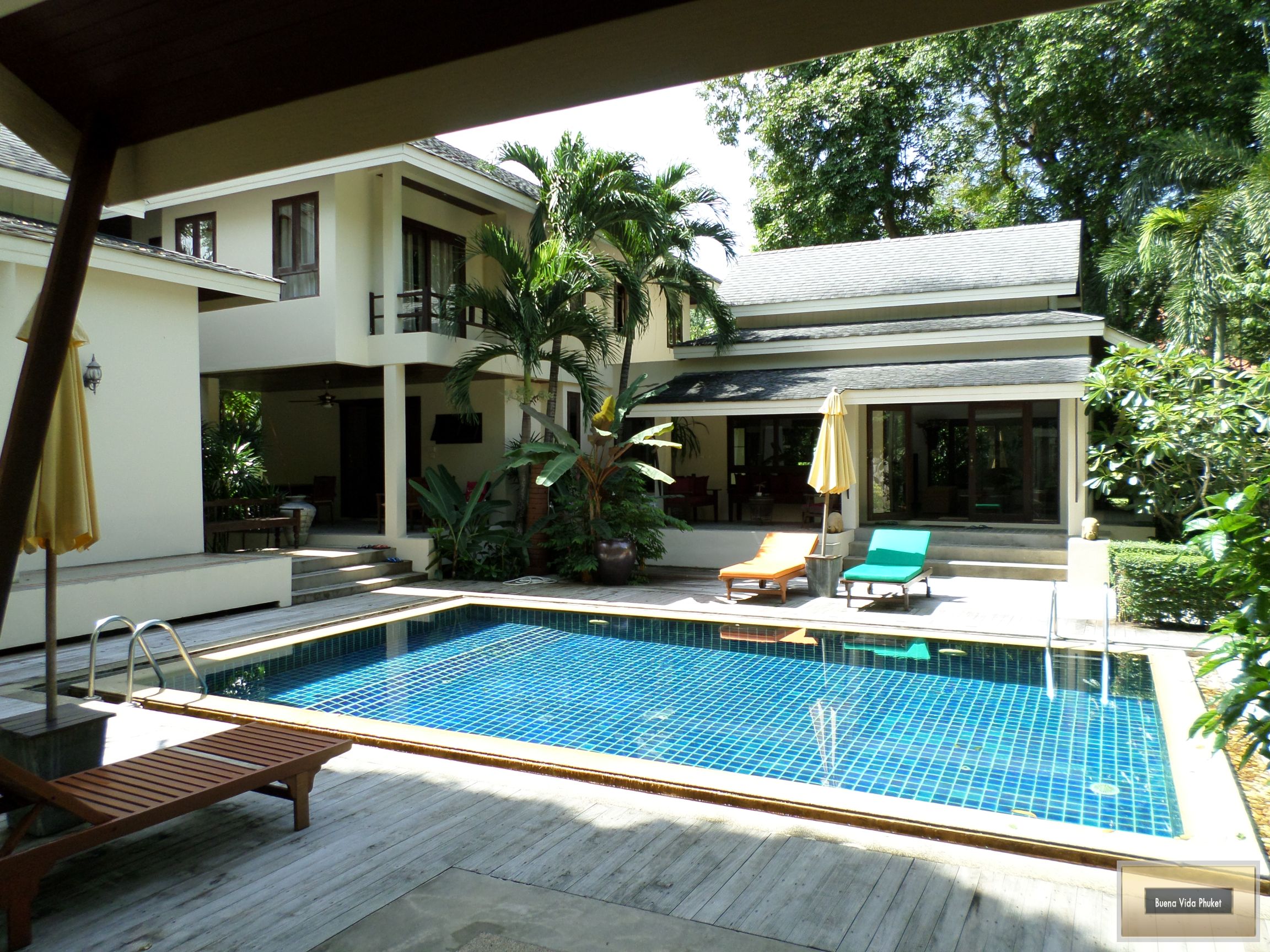 4+1 bedroom beautiful villa in Nai Harn inside tropical garden