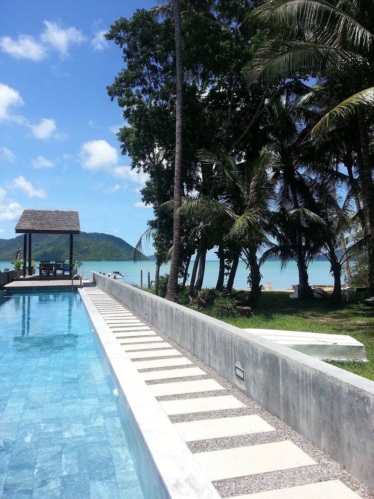2 bedroom beachfront pool villa in Rawai
