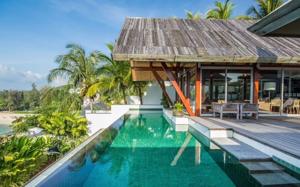 4 bedroom waterfront villa overlooking Surin beach