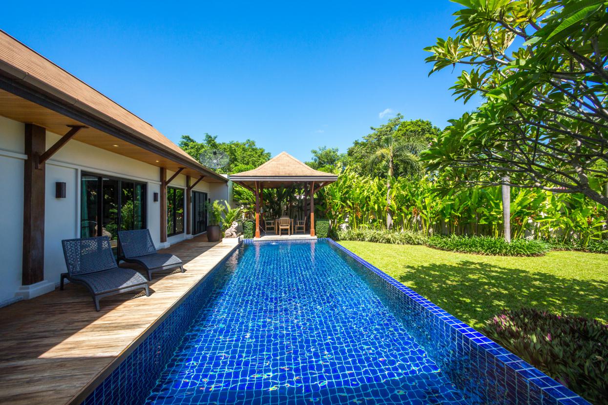 3 bedroom villa inside gated estate in Nai harn