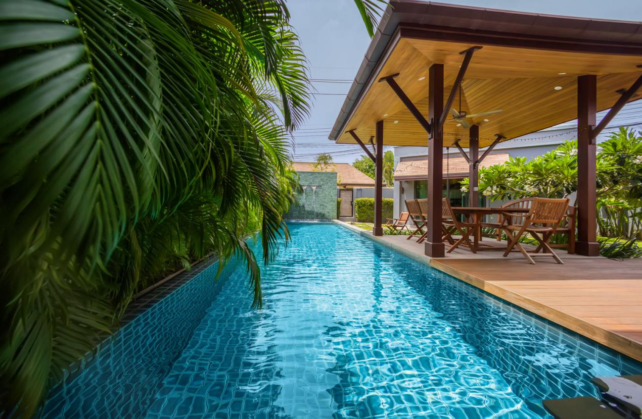 3 bedroom villa inside gated estate in Nai Harn