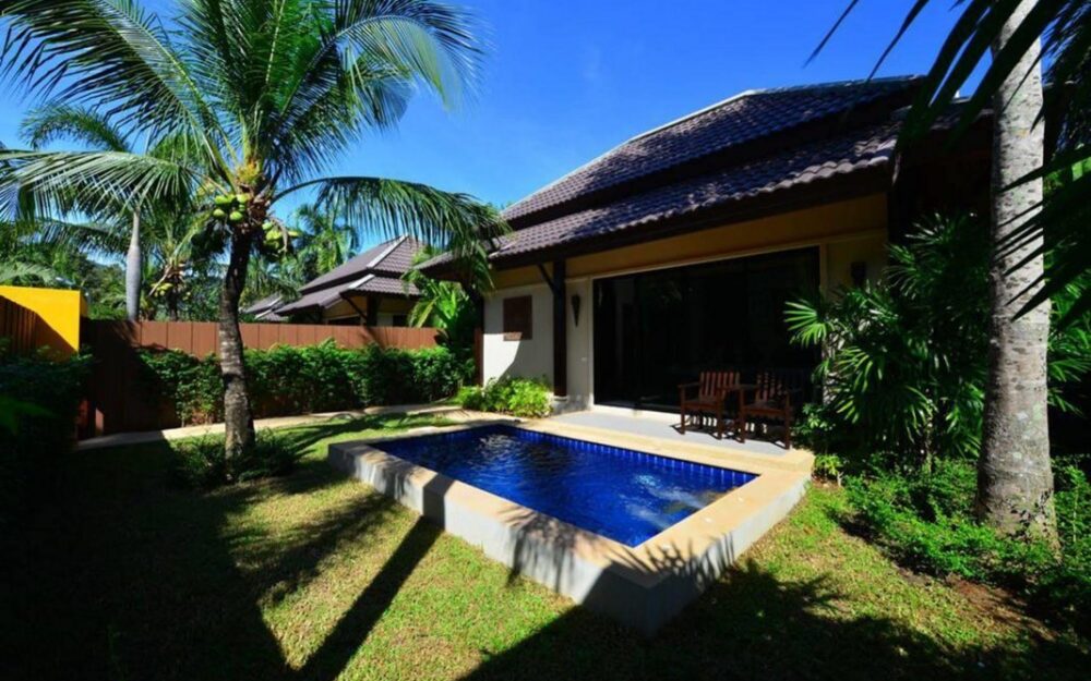 1 bedroom villa inside tropical garden