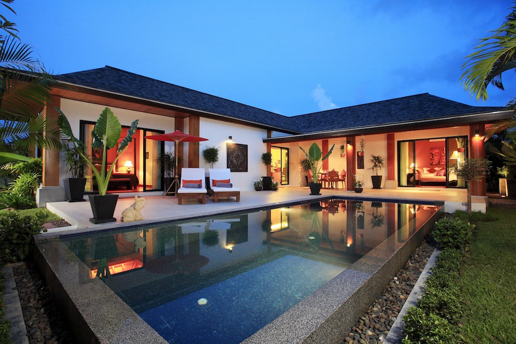 2 bedroom Asian luxury villa in Nai Harn