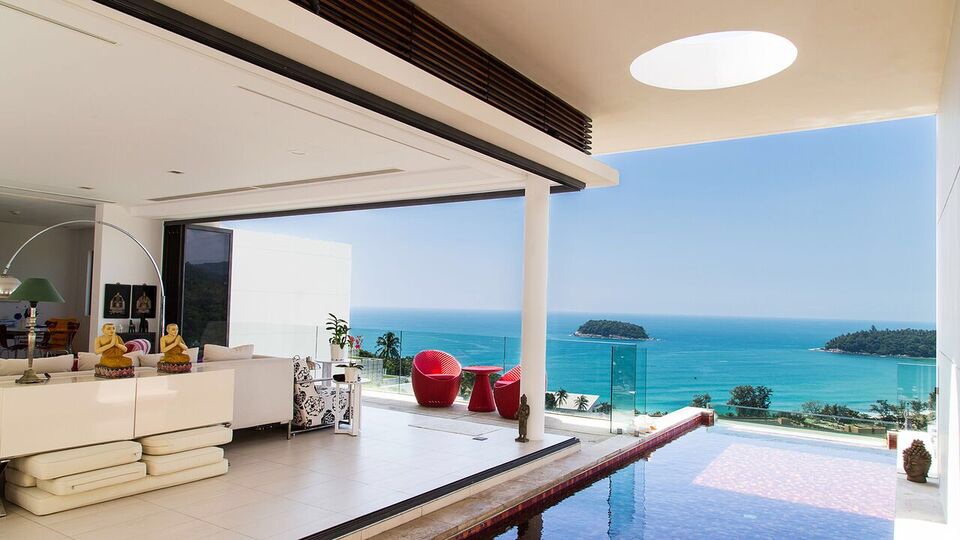 3 bedroom elegant sea view Penthouse with private pool