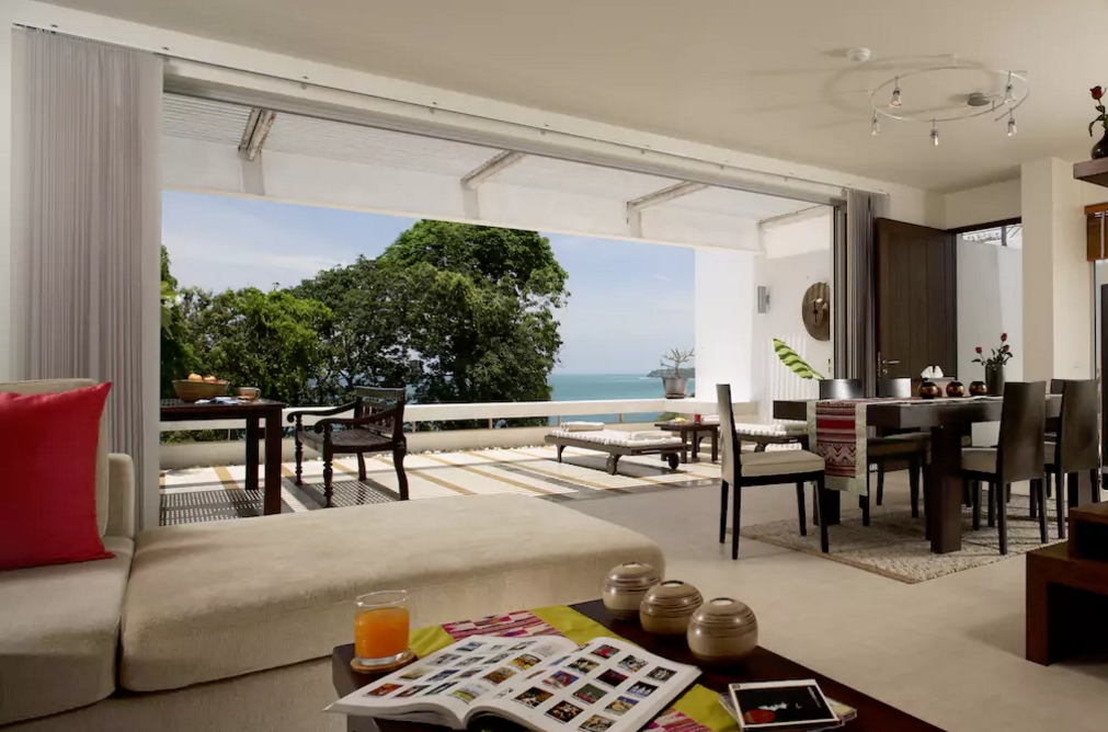 2 bedroom beachfront spacious apartment in Kamala beach