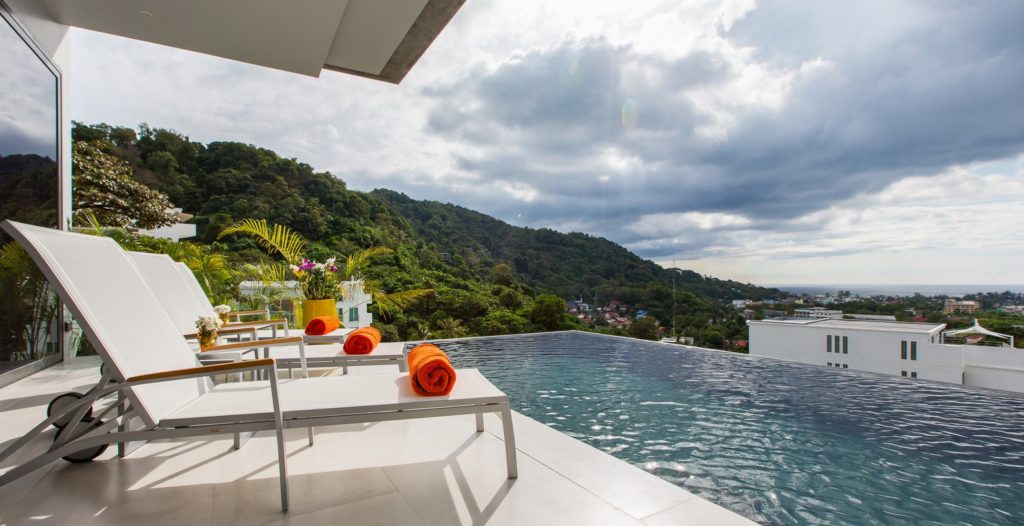 5 bedroom stunning view villa in Kata