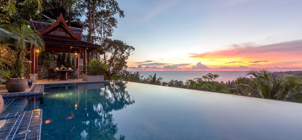 5 bedroom villa with amazing views of Surin bay