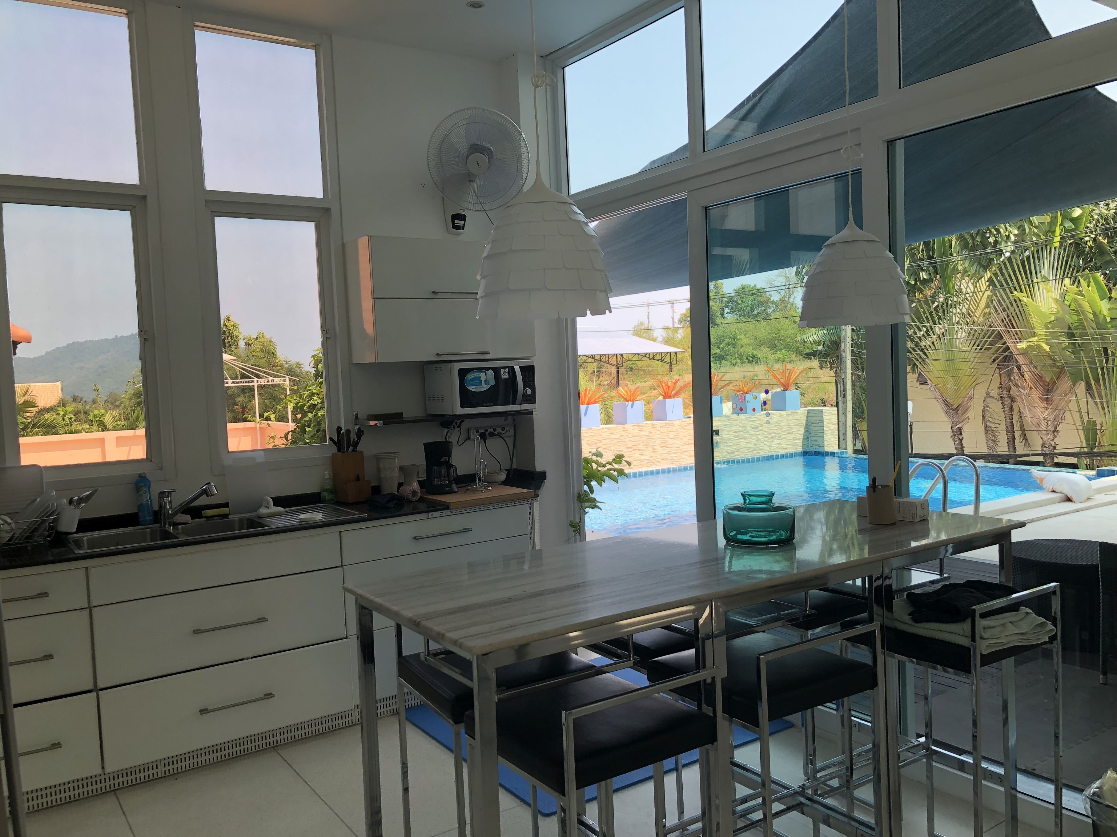 3 bedroom sea view villa in Nai Harn