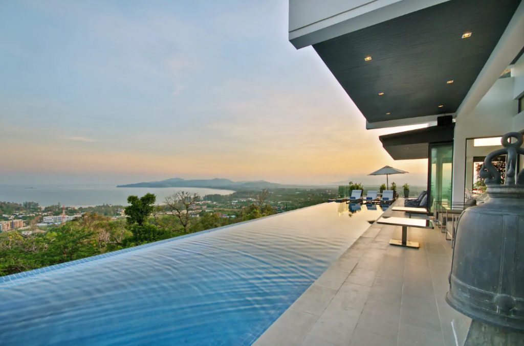 10 bedroom luxury sea view villa perched on Surin Hill