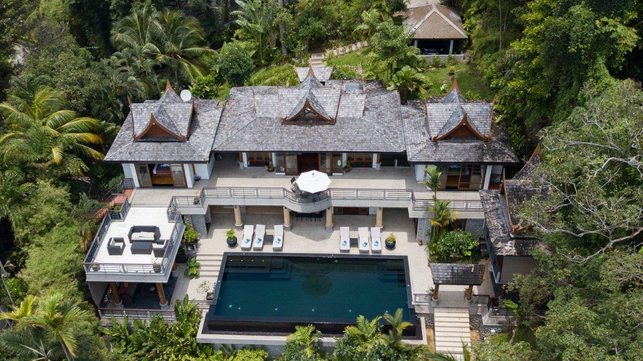 5 bedroom luxury seaview villa in Surin