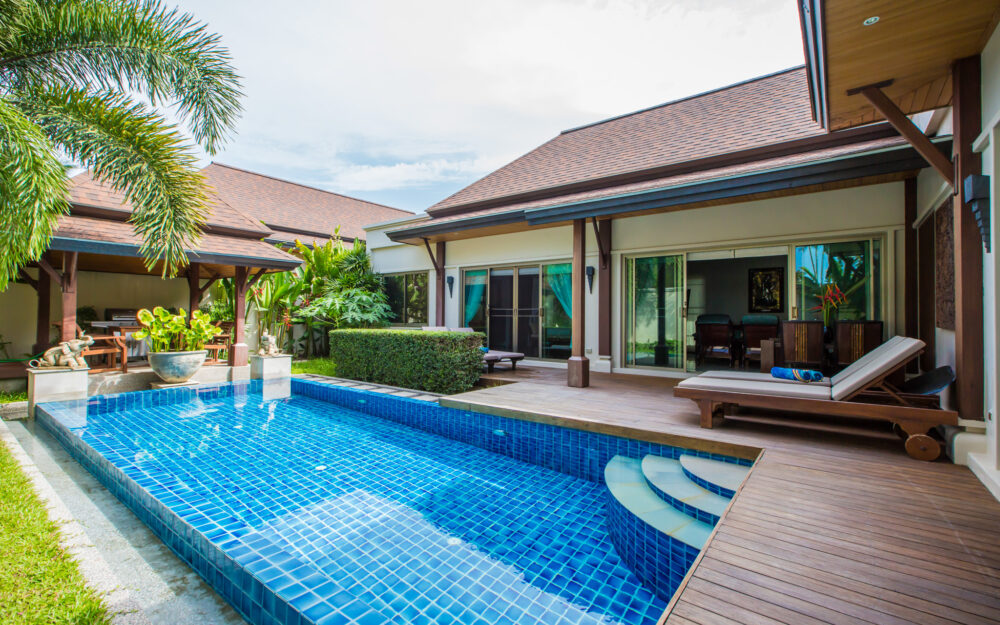 3 bedroom stylish villa near Nai Harn beach