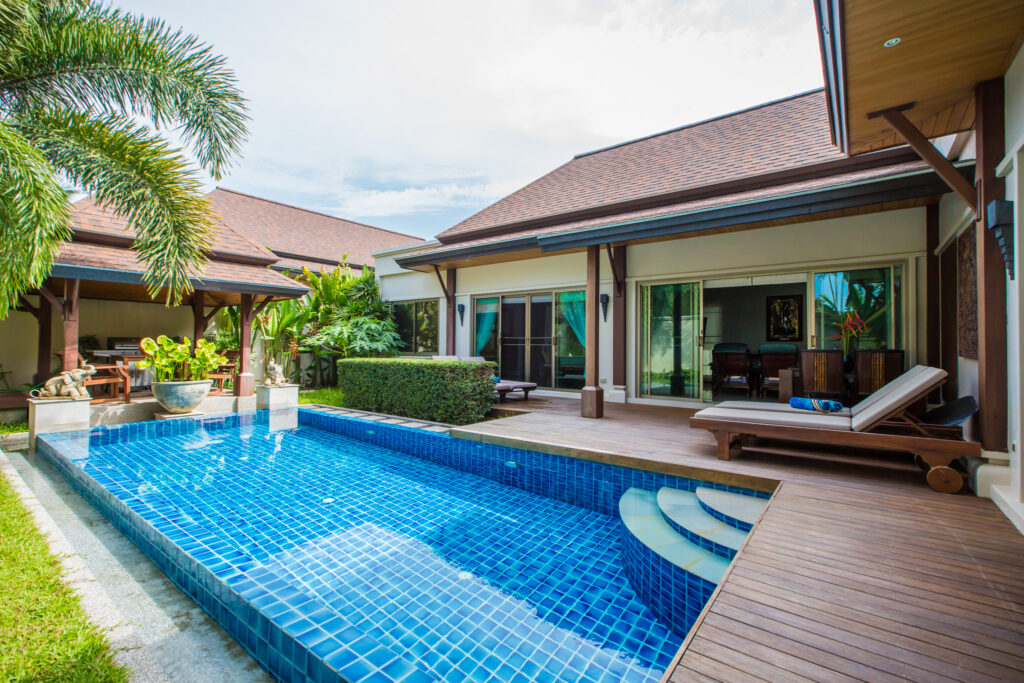 3 bedroom stylish villa near Nai Harn beach