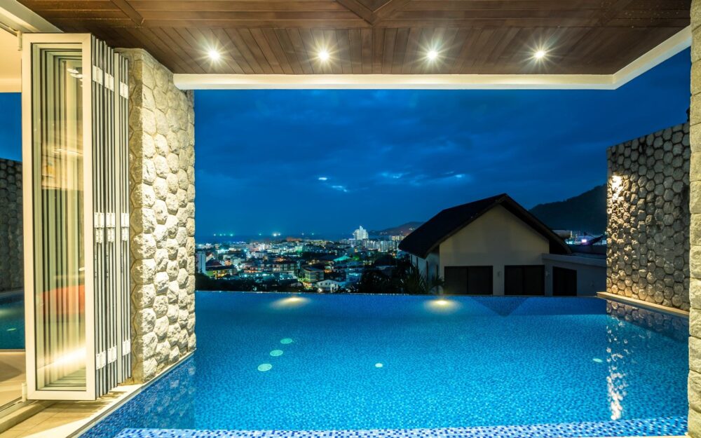4 bedroom modern sea view villa in Patong