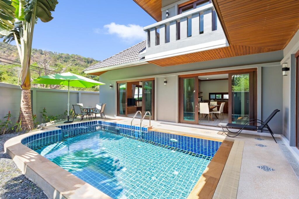 3 bedroom pool villa in Nai Harn