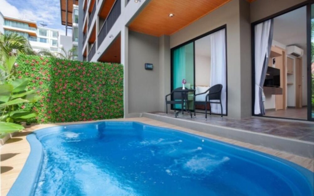 1 bedroom Private pool apartment in Kata