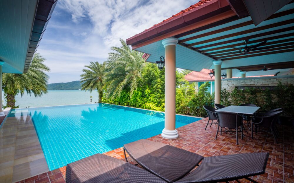 3 bedroom private pool villa by the beach