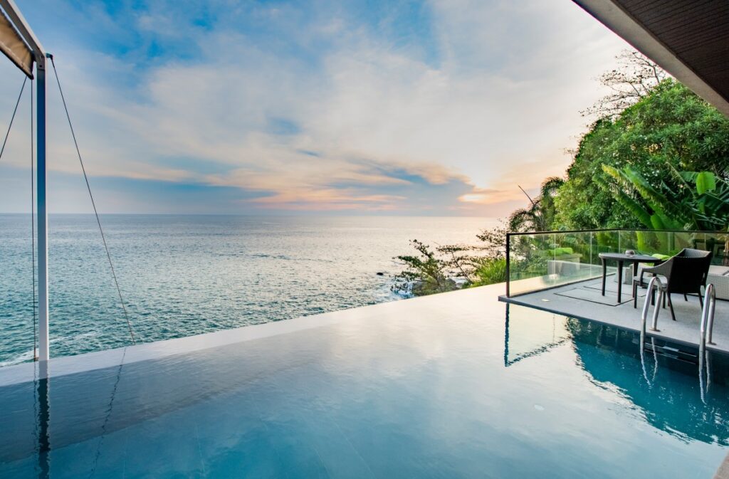 1 bedroom Garden private pool villa with sea views in Kata