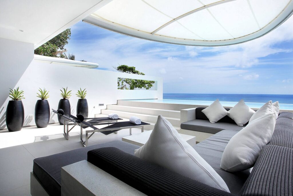 1 bedroom sea view spacious pool villa in Kata Beach