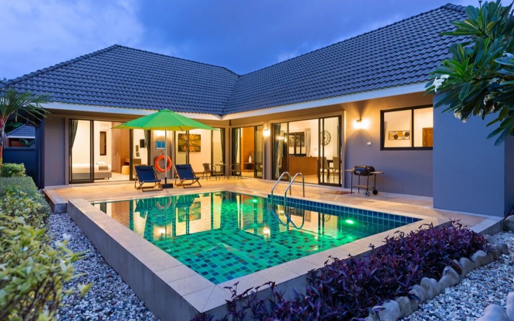 3 bedroom villa in Nai Harn villa estate